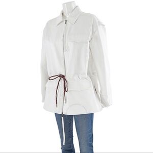 Moncler Ladies 2 Moncler 1952 Genius Clover Jacket - White. NWT OBO